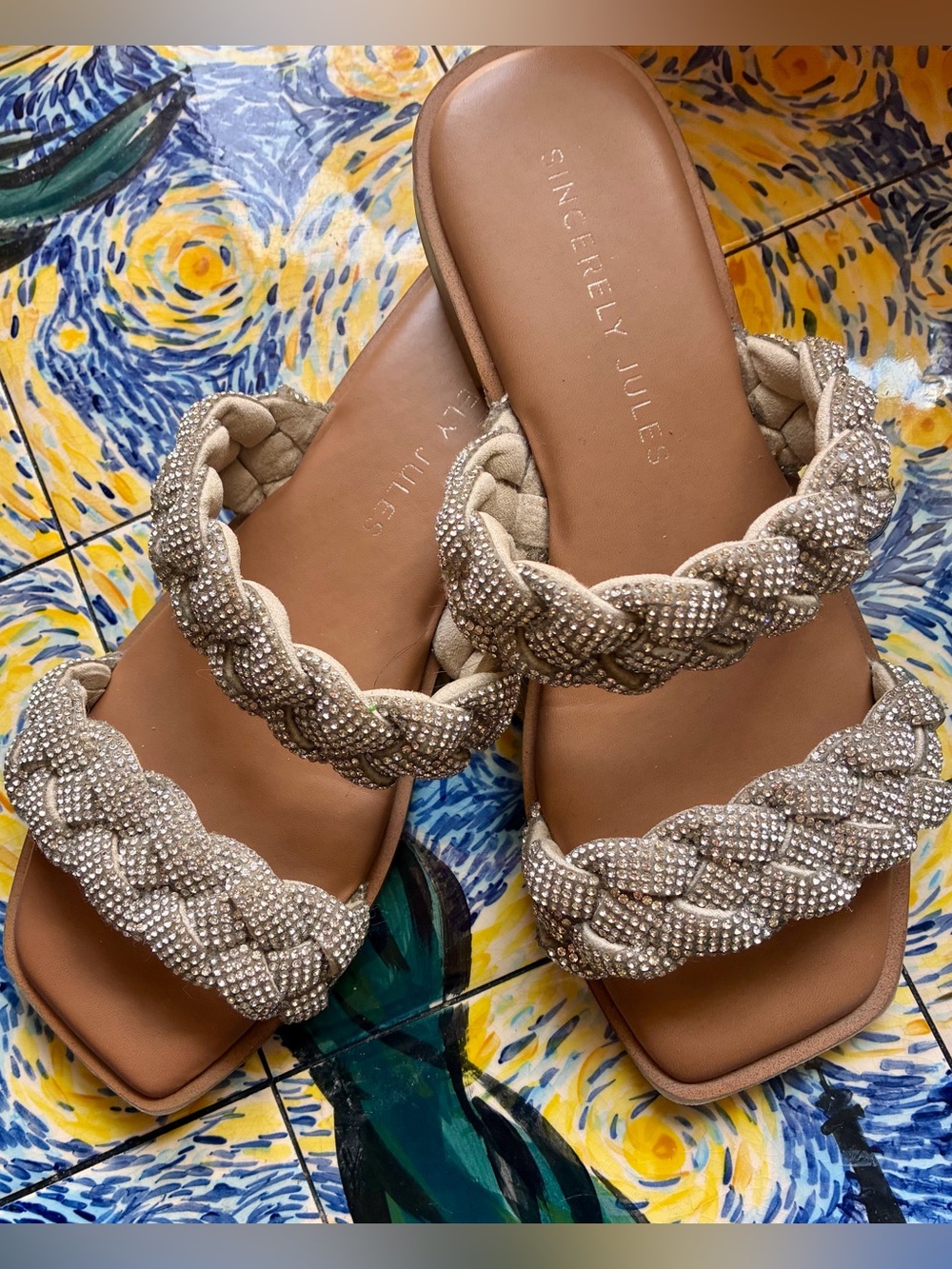Gorgeous Rhinestone Sandals